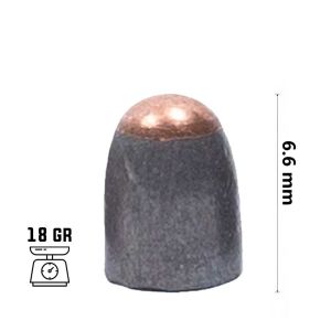 Chumbinho Slug Torpedo 18gr 5.5mm 100 un