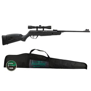 Carabina de Pressão CBC AG10 5.5mm + Luneta 4x32 Eagle e Kit