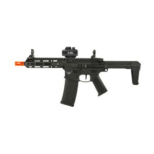 Airsoft Bradok M904G PDW D.E. Armory + Red Dot T4 1x22 Thunder Outdoors
