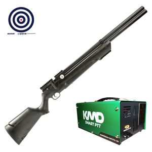 Carabina PCP Leviathan PS-P Nova Vista 5.5mm + Compressor de AR KMD + Alvos