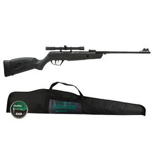 Carabina de Pressão CBC AG10 5.5mm + Luneta 4x20 CBC e Kit