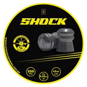 Chumbinho Shock LojaDaCarabina 6.35mm 200 Un