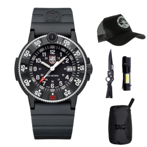 Relógio Luminox Original Navy Seal Heritage 43mm 3001.H + KIT EDC