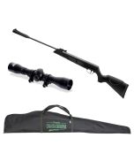 Carabina de Pressão Fixxar Black Hawk - 4.5mm + Luneta 4x32 + Capa