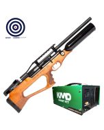 Carabina PCP Kral Arms Bullpup Empire X 5.5mm + Compressor KMD de ar + Alvos