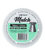 Chumbinho Votex Match 5.5mm 130 Un