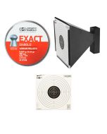 Chumbinho JSB Exact Diabolo 4.5mm 500 Un + Alvo Coletor + Alvo