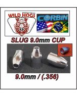 Chumbinho 9mm Wild Hogs Slug Cup (.35) 120 Grains 100 Un
