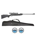 Carabina Artemis Spring Ranger 5.5mm + Luneta 4x20 + Chumbinho + Capa