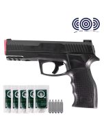 Pistola CO2 T4E TP 50 Gen2 Paintball Ram Umarex + CO2 + Esferas + Alvos