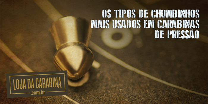 tipos de chumbinhos para carabina de pressao e espingardas