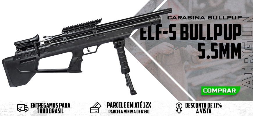 Carabina PCP Niksan ELF-S Bullpup 5.5mm