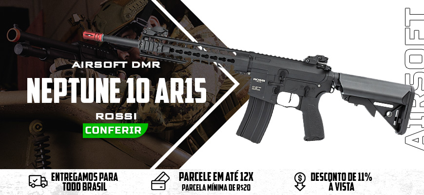 Rifle Airsoft Neptune 10 Rossi AR15 Keymod