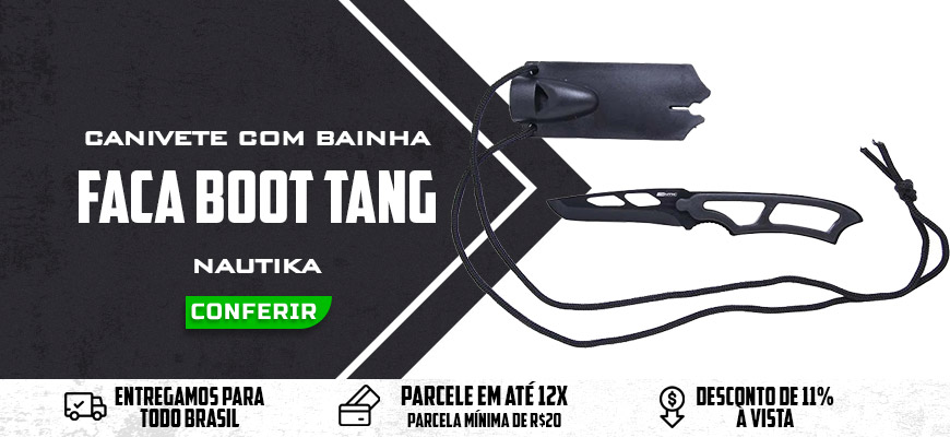 Faca Boot Full Tang Nautika