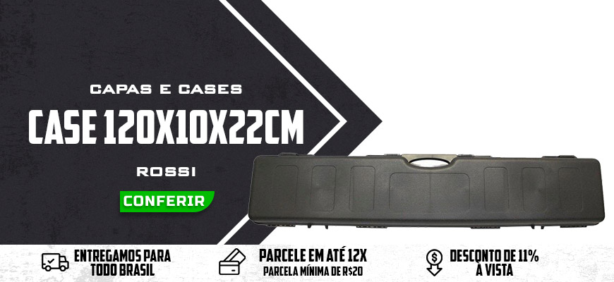 Maleta Case Rígida Rossi Armas Longas 120X10X22cm Maleta Case Rígida Rossi Armas Longas 120X10X22cm