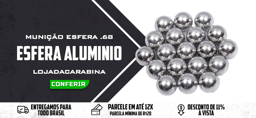 Esfera de Aluminio Munição .68 Umarex 30 un Esfera de Aluminio Munição .68 Umarex 30 un