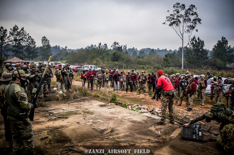 regras do jogo de airsoft briefing